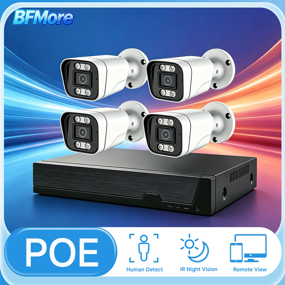 Home Security Video - BFMore 8MP 4K Ai Human Detection