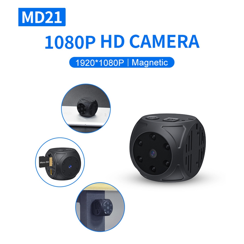 Home Security Video - Mini HD Camera 1080p Portable Small