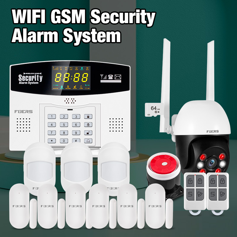 Home Security Phone Number - Fuers Tuya Smart Alarm System Kit