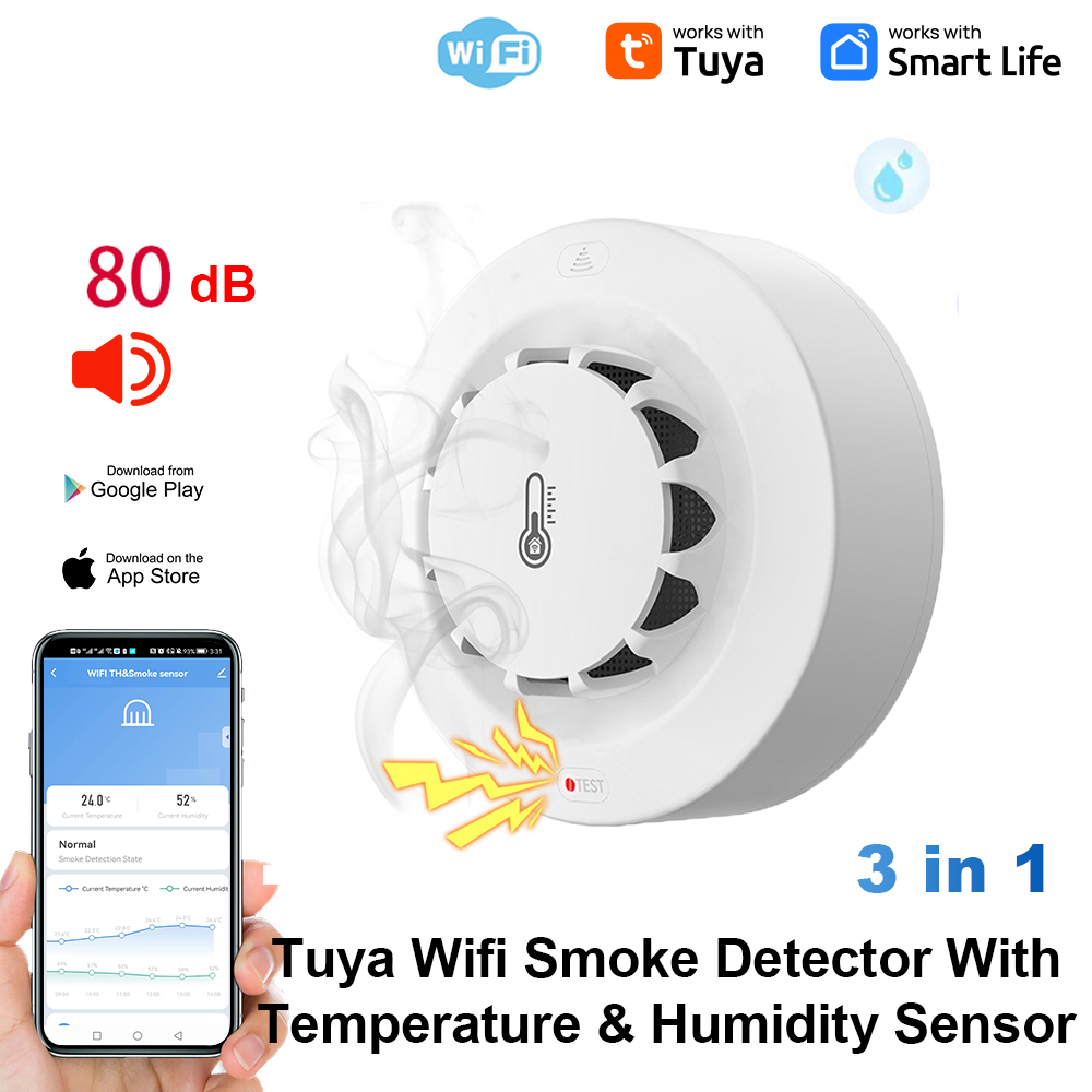 Tuya WiFi Temperature and Humi - Home Security Alarm review and price