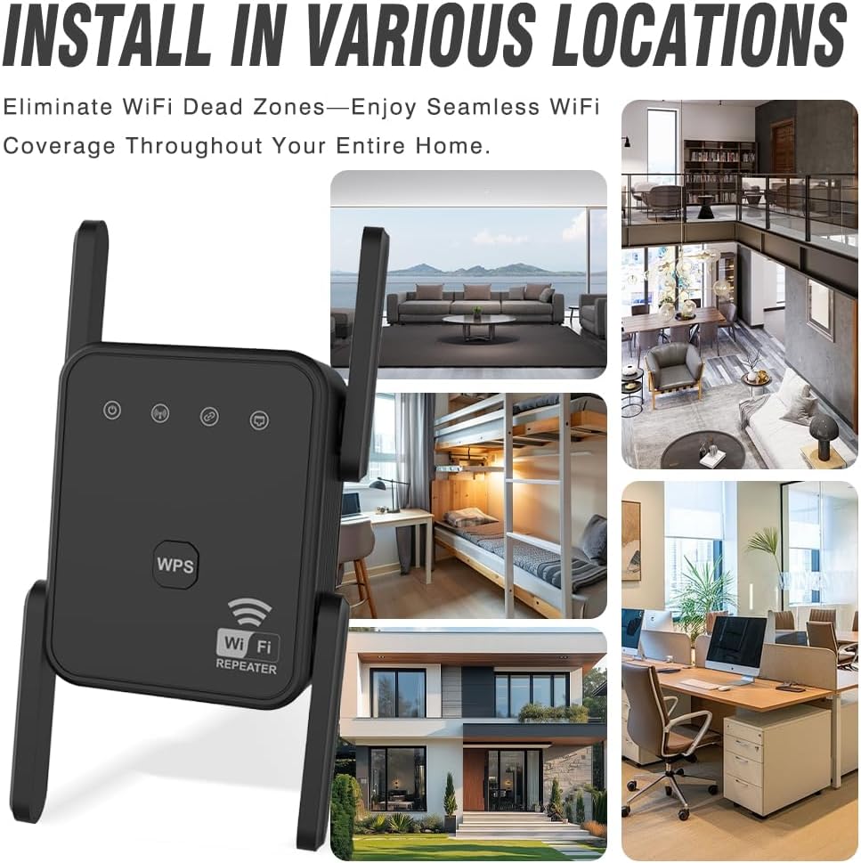 2026 New WiFi Repeater 300Mbps - Home Security Wireless review and price