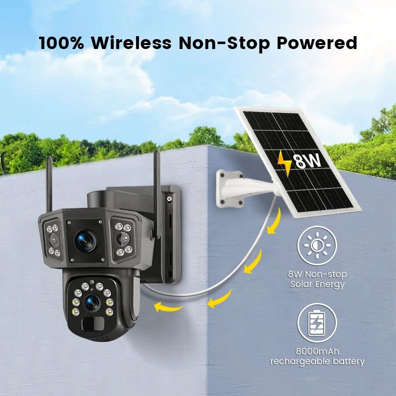 2026 V380 Pro 4MP Wireless PTZ - Camera Solar Wireless review and price
