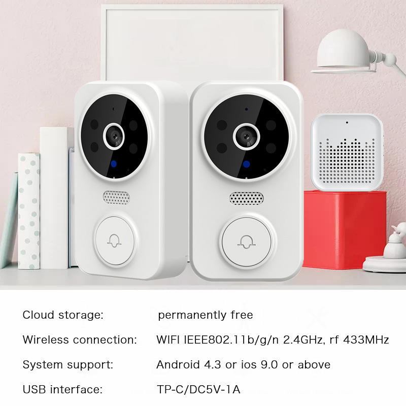 Tuya WIFI Doorbell Smart Home  - Home Security Video review and price
