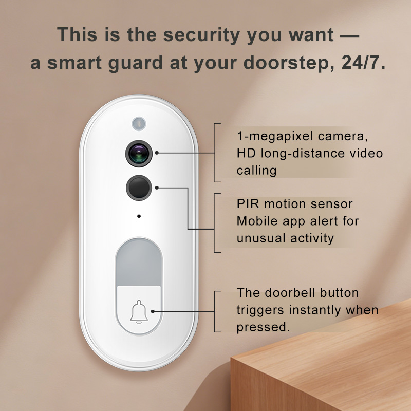 Tuya Smart Video Doorbell Wire - Home Security Video review and price