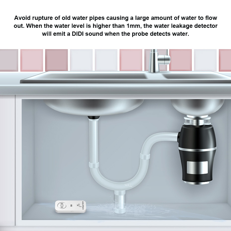 KERUI Wireless Water Sensor 90 - Home Security App review and price