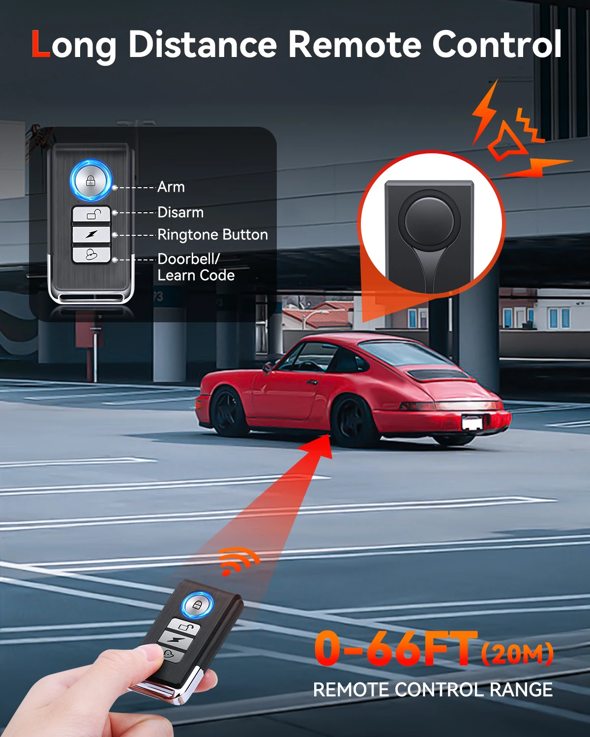 Extractme RV Alarm 108dB Car V - Home Security Wireless review and price