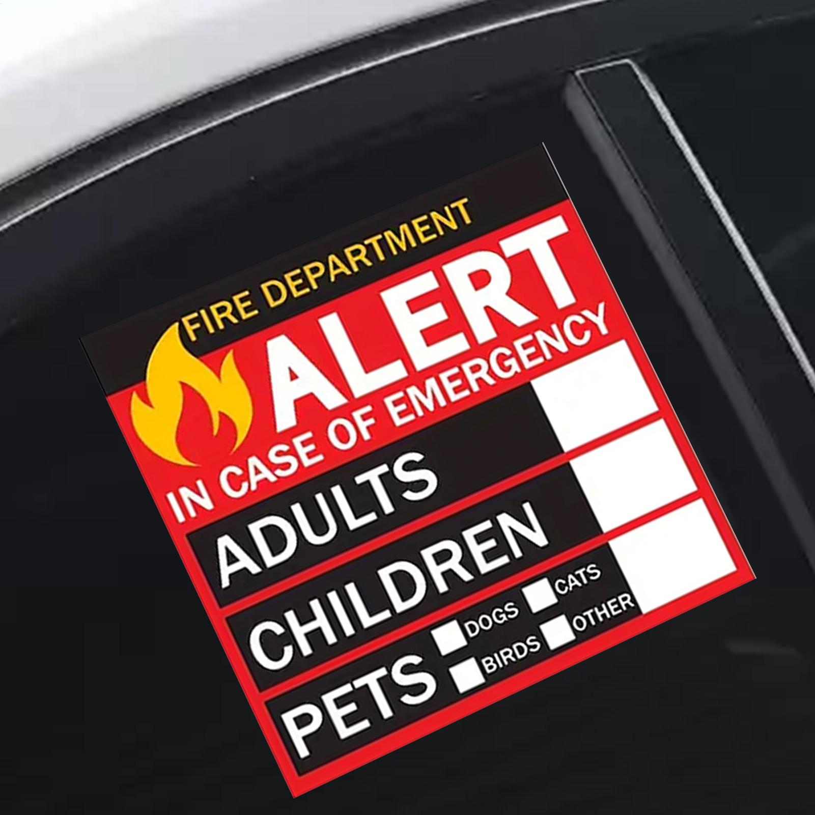 Fire Pet Alert Sticker Rain-Pr - Home Security Department Us review and price