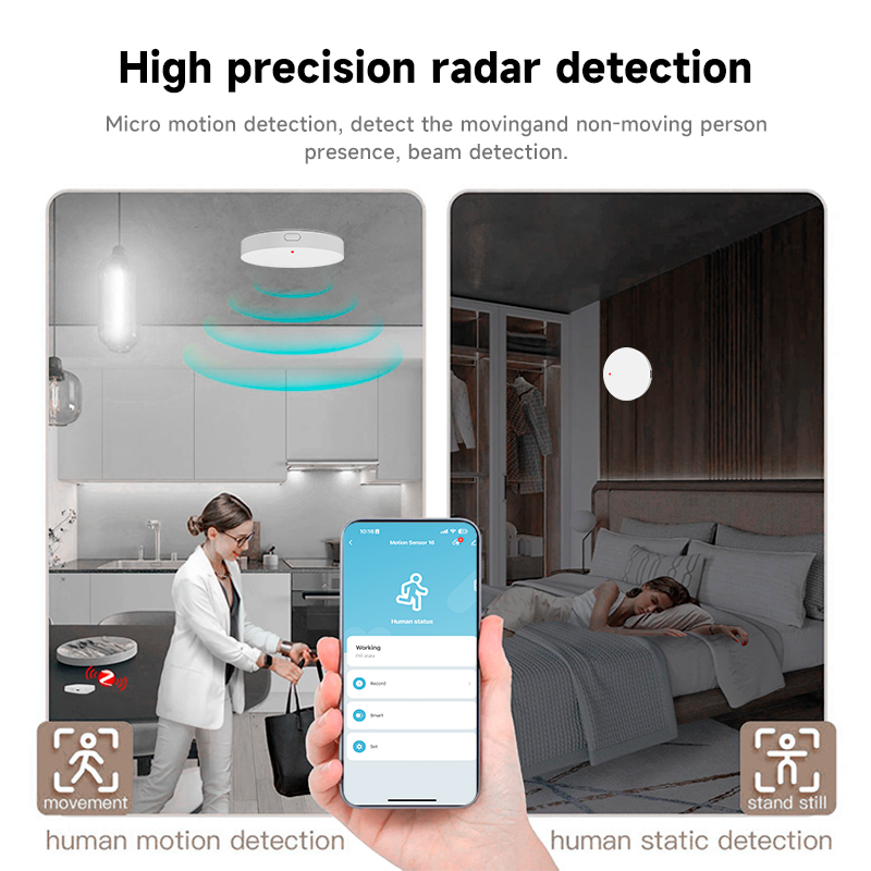 Tuya Zigbee 3.0 24GHz MmWave H - Home Security Alarm review and price