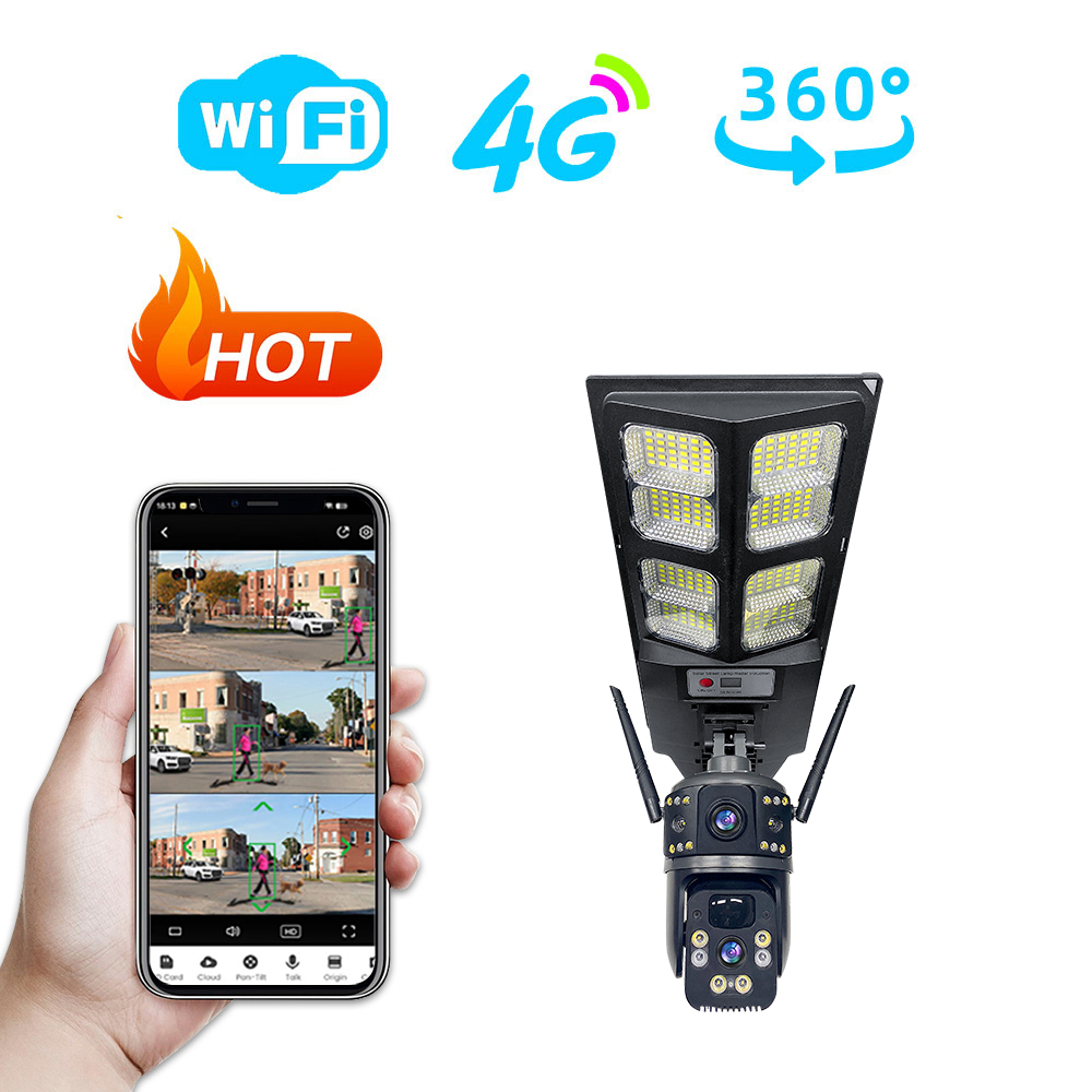 Leshine 3MP 4G Dual Lens Camer - Home Security Panel review and price