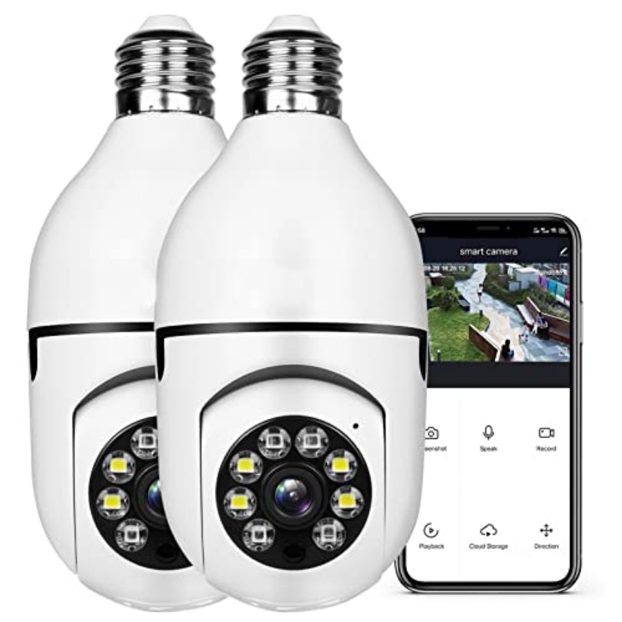 Light Bulb 1080P Security Wire - Home Security Alarm review and price