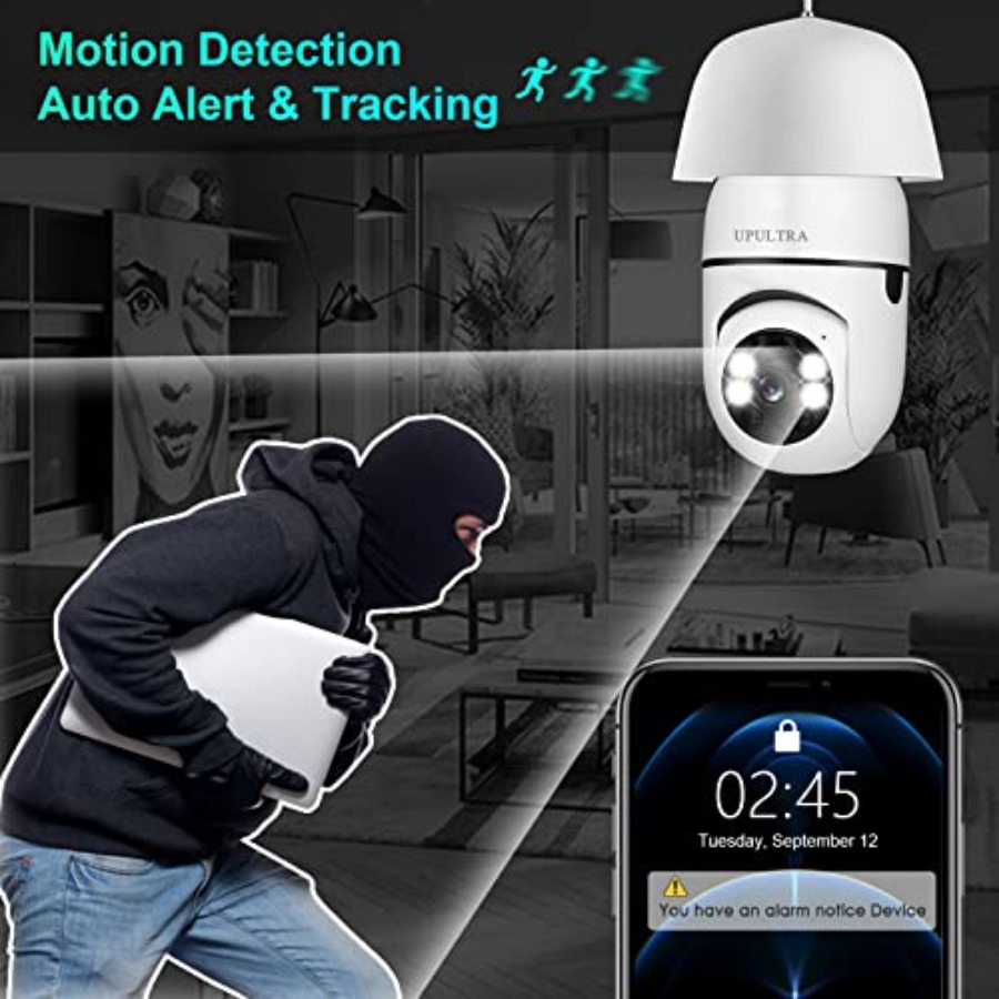 Light Bulb 1080P Security Wire - Home Security Alarm review and price