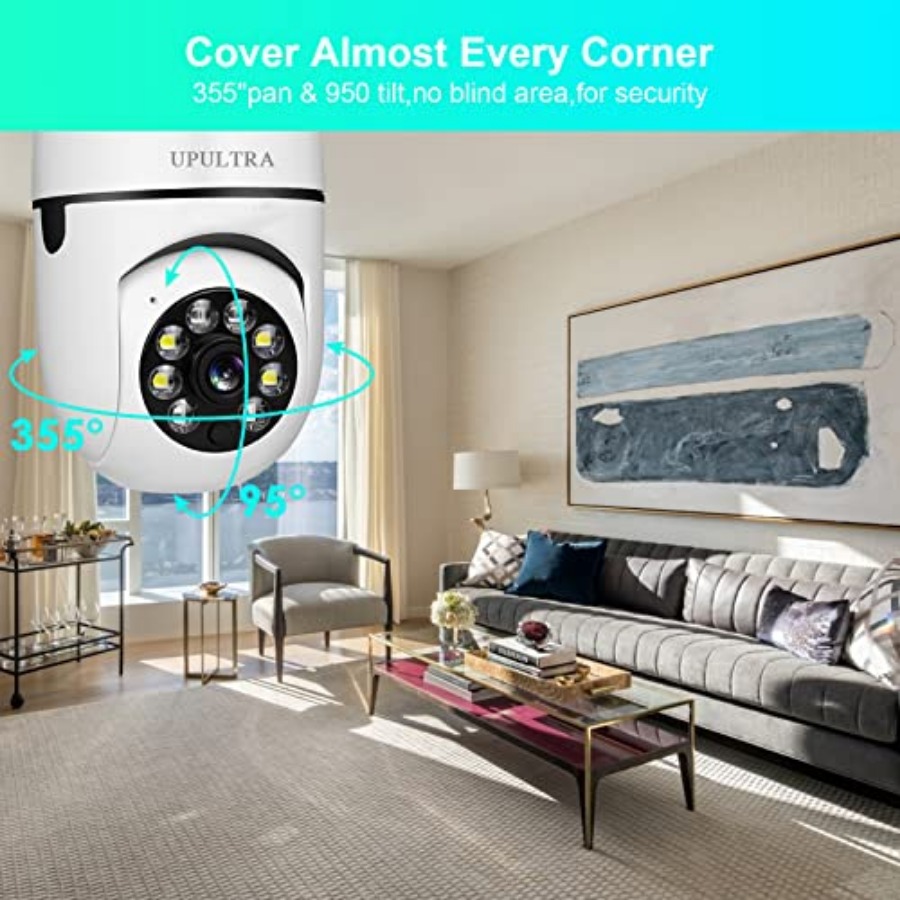 Light Bulb 1080P Security Wire - Home Security Alarm review and price