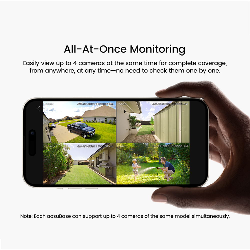 AOSU 5MP Solar Camera System O - Camera Solar Wireless review and price