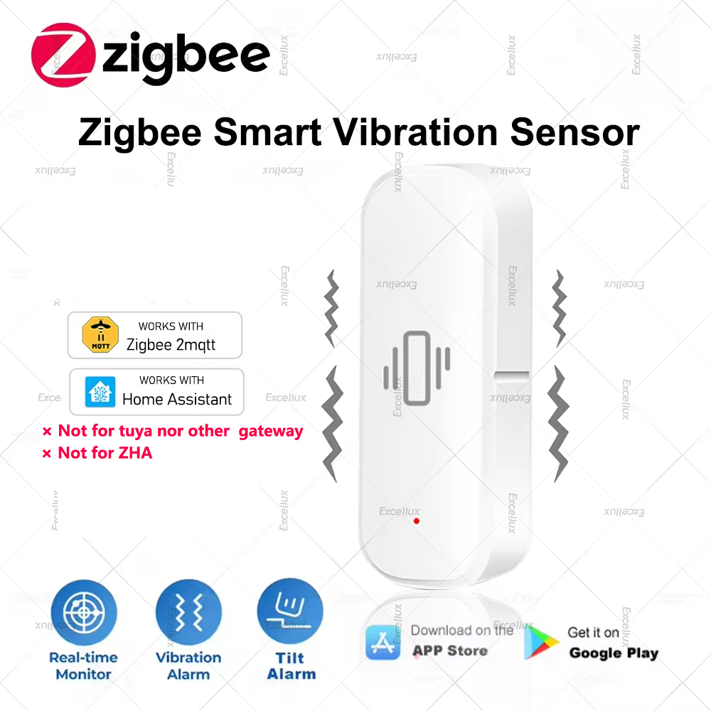 Zigbee Smart Vibration Sensor  - Home Security Alarm review and price