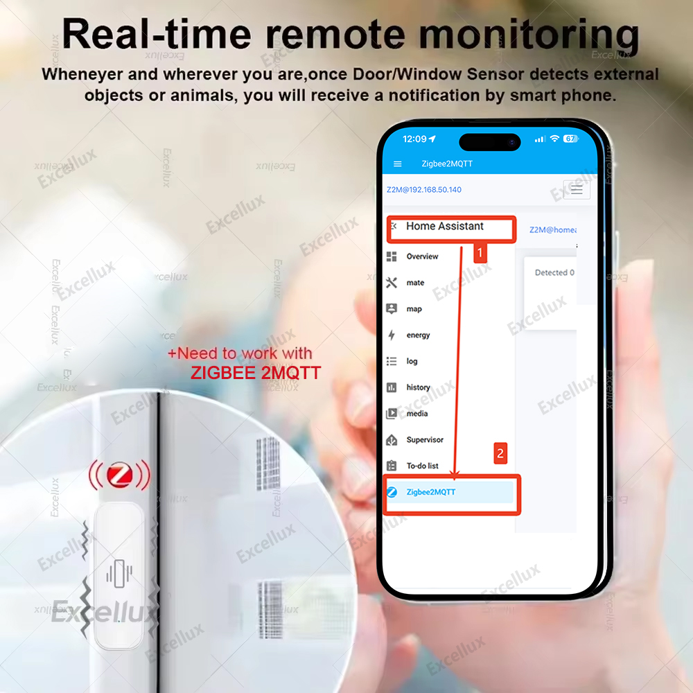 Zigbee Smart Vibration Sensor  - Home Security Alarm review and price