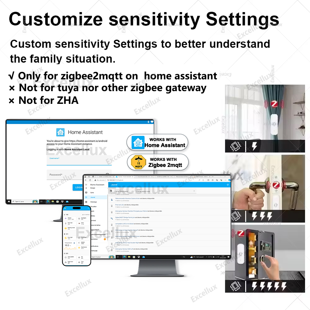 Zigbee Smart Vibration Sensor  - Home Security Alarm review and price