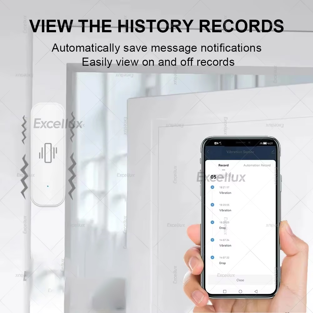 Zigbee Smart Vibration Sensor  - Home Security Alarm review and price