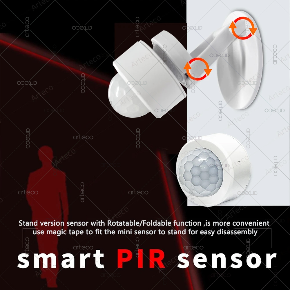 Zigbee 3.0 Mini PIR Motion Sen - Home Security Alarm review and price
