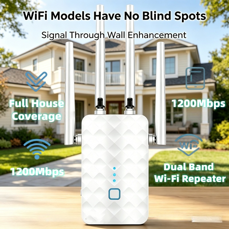 1200Mbps WiFi Repeater Wireles - Home Security Wireless review and price