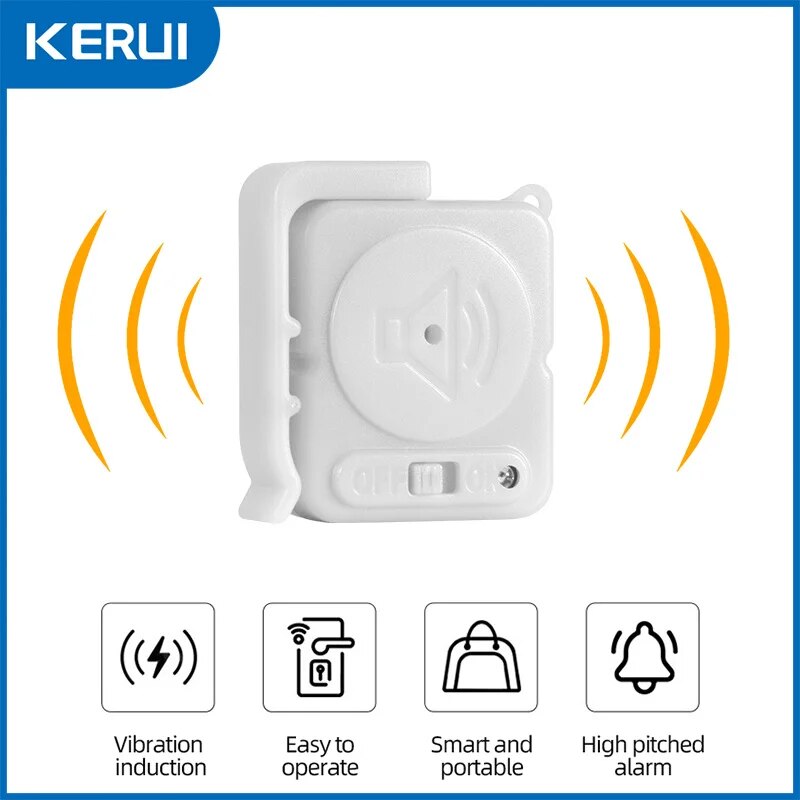 KERUI Wireless Vibration Alarm - Home Security Alarm review and price